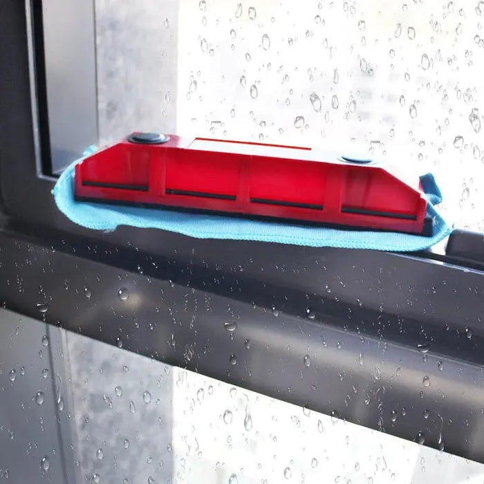 Dispozitiv magnetic pentru curatarea geamurilor Cosul magic