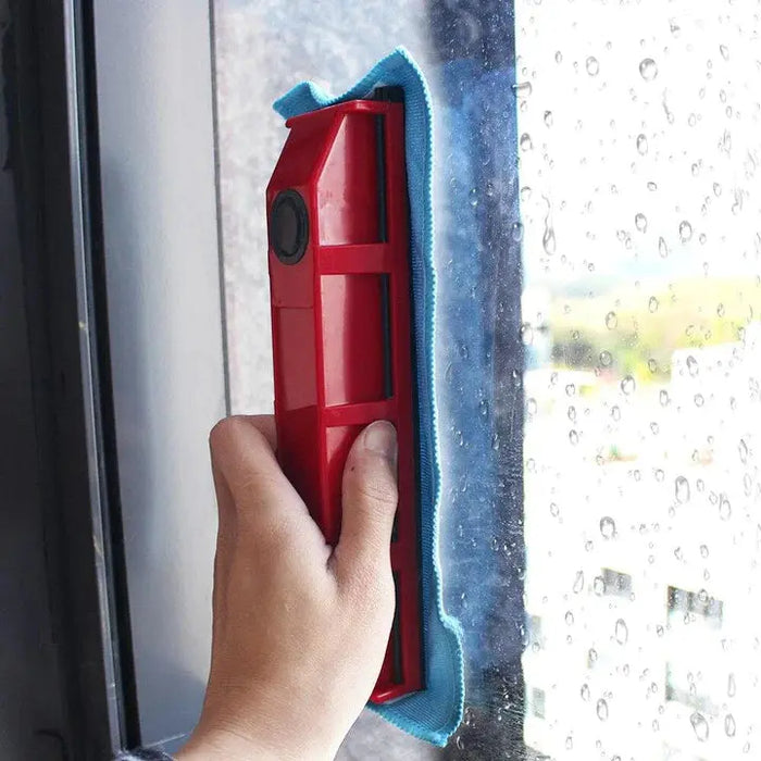 Dispozitiv magnetic pentru curatarea geamurilor Cosul magic