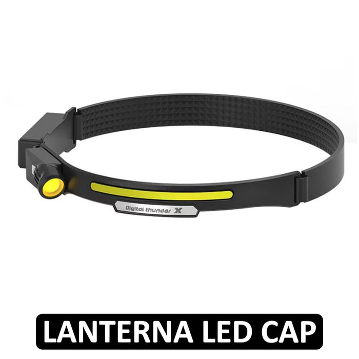 Lanterna Profesionala LED de Cap | 400 Lumeni | Rezistenta la Apa | 4 Moduri